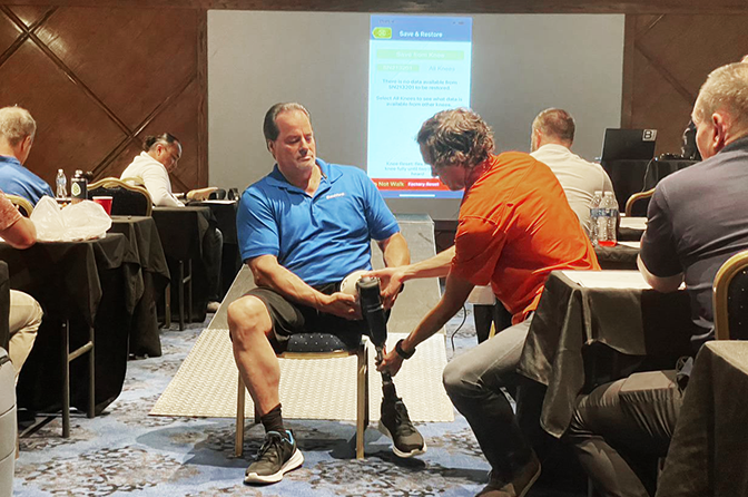 Doug bei NOLA Clinician Training