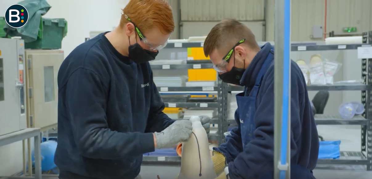 Two Prosthetists Working Together